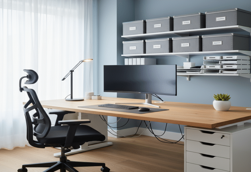 Home Office Produtivo- Organização que Aumenta o Foco